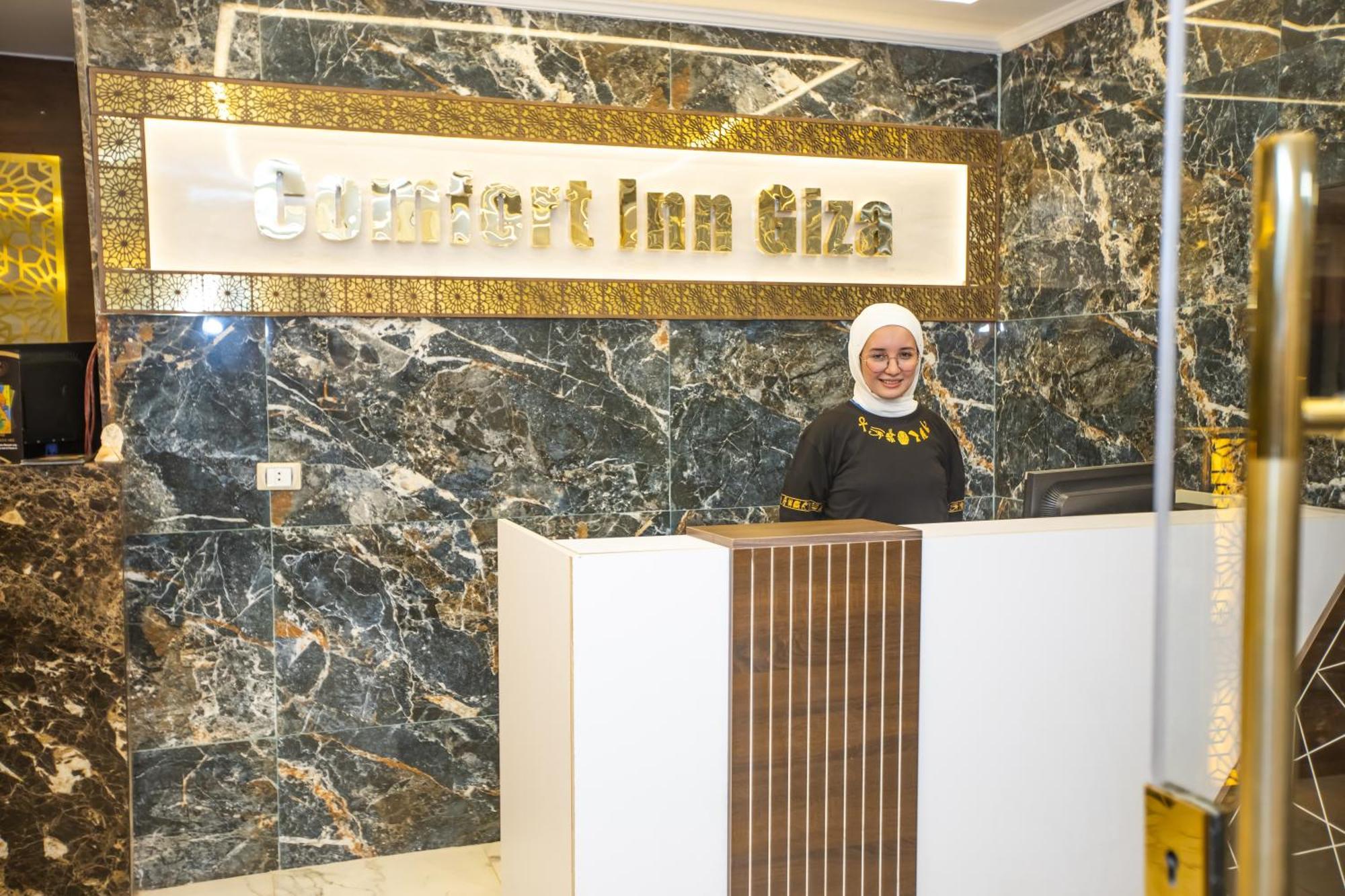 Comfort Giza Inn View Al Kawm al Akhdar Dış mekan fotoğraf